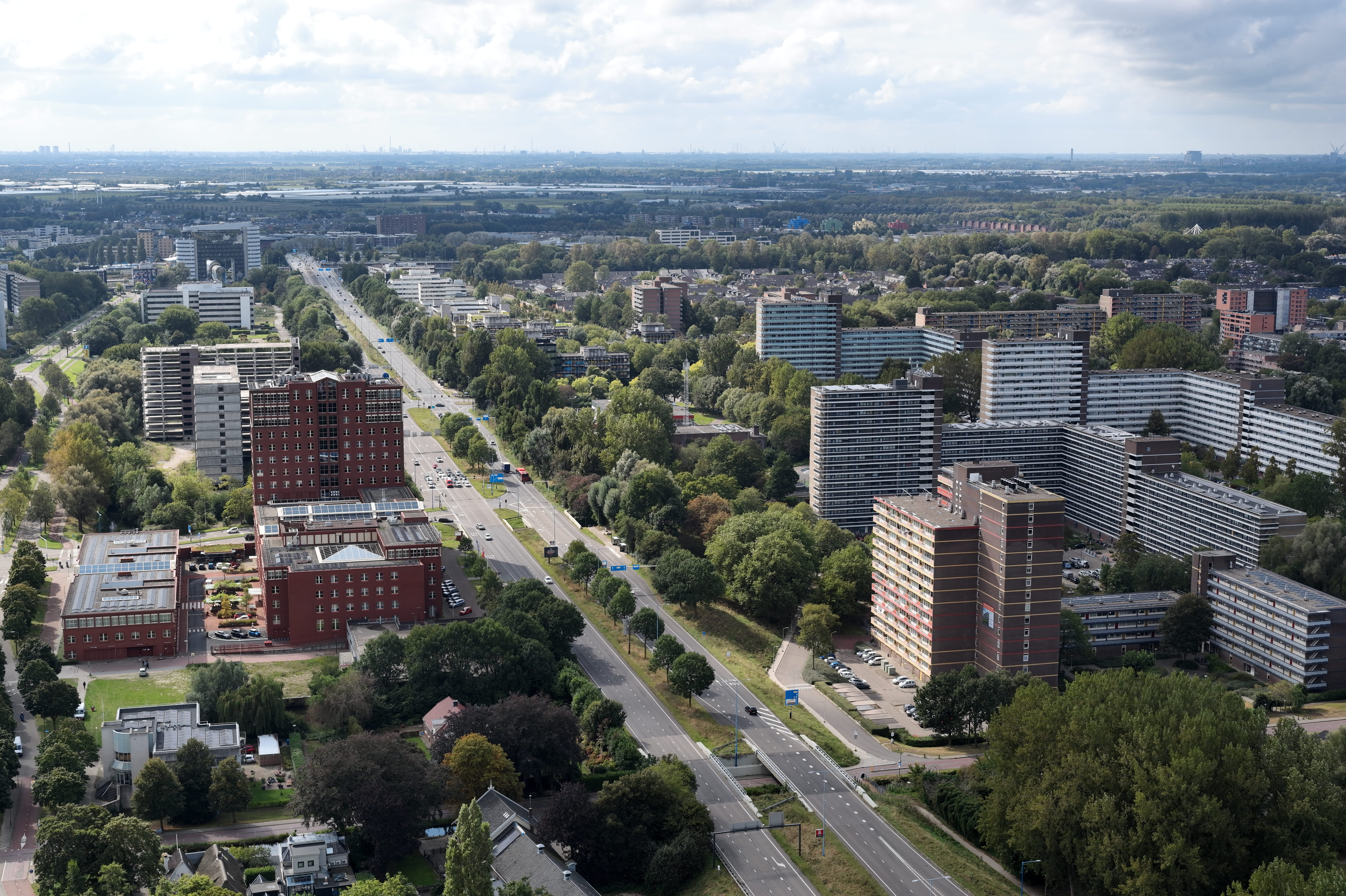 Luchtfoto Entreegebied (Foto: Dedicated Drones)