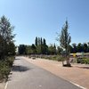 Fietspad en voetgangersgebied op Marseillepad
